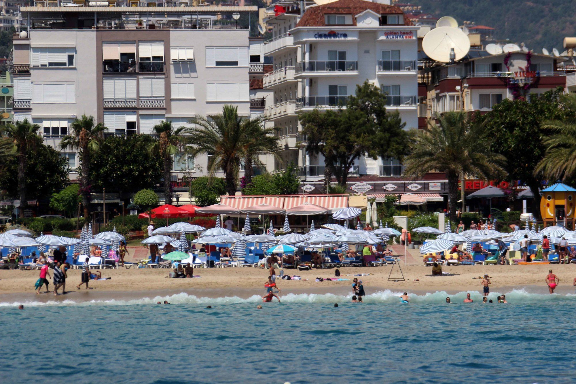 Cleopatra Golden Beach Hotel Alanya Exterior photo